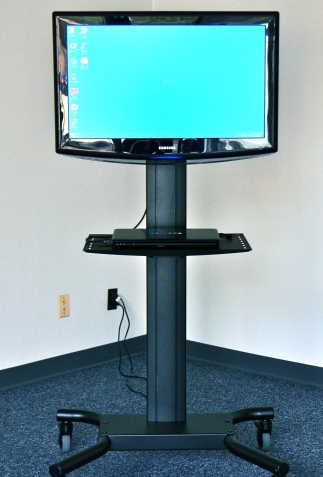 Stand with 32" Monitor